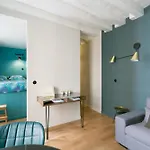Romantic Brand New In Paris, Bathroom, Kitchen