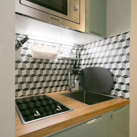 Romantic Brand New In Paris, Bathroom, Kitchen Апартаменты *