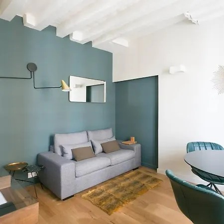 Apartment Romantic Brand New In Paris, Bathroom, Kitchen *
