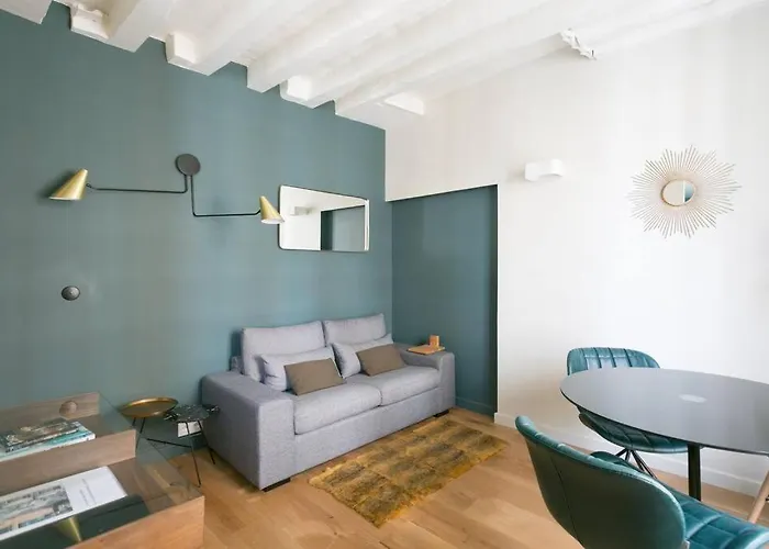 아파트 Romantic Brand New In Paris, Bathroom, Kitchen *