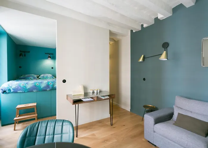 Romantic Brand New In Paris, Bathroom, Kitchen